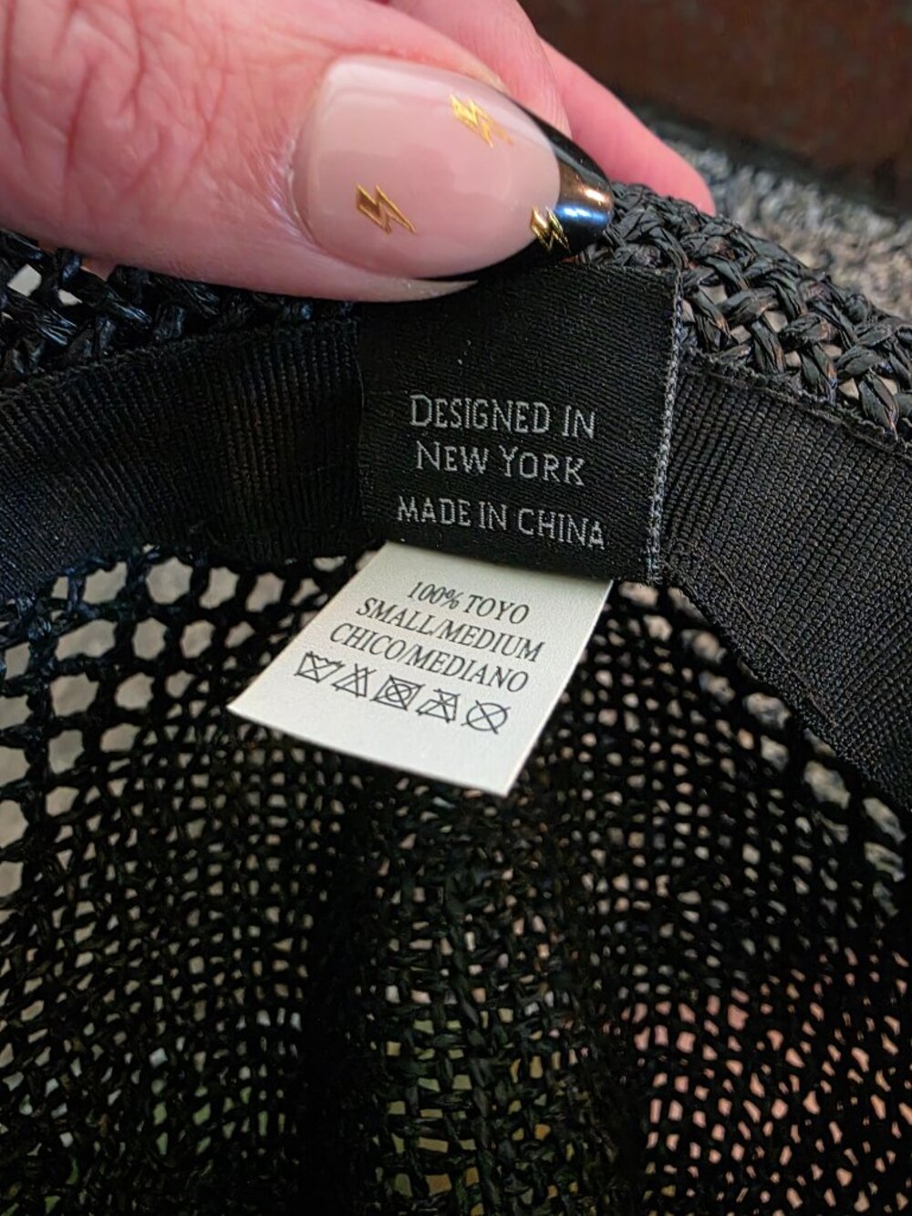 Christys’ Crown Collection Black Woven Fedora Feather Accent S/M Tony Merenda - Picture 3 of 6